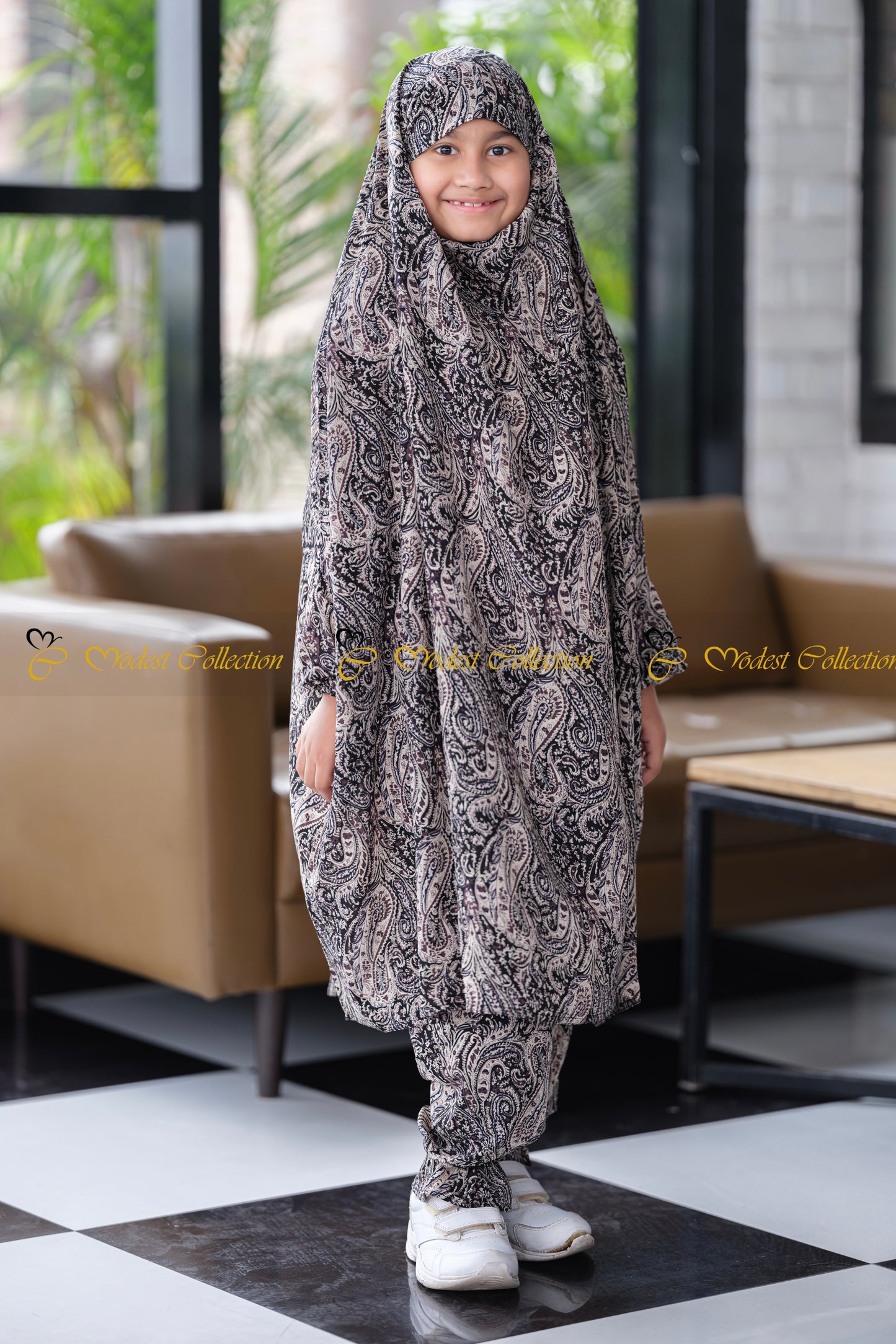 Bareerah Jilbab Kolka Black