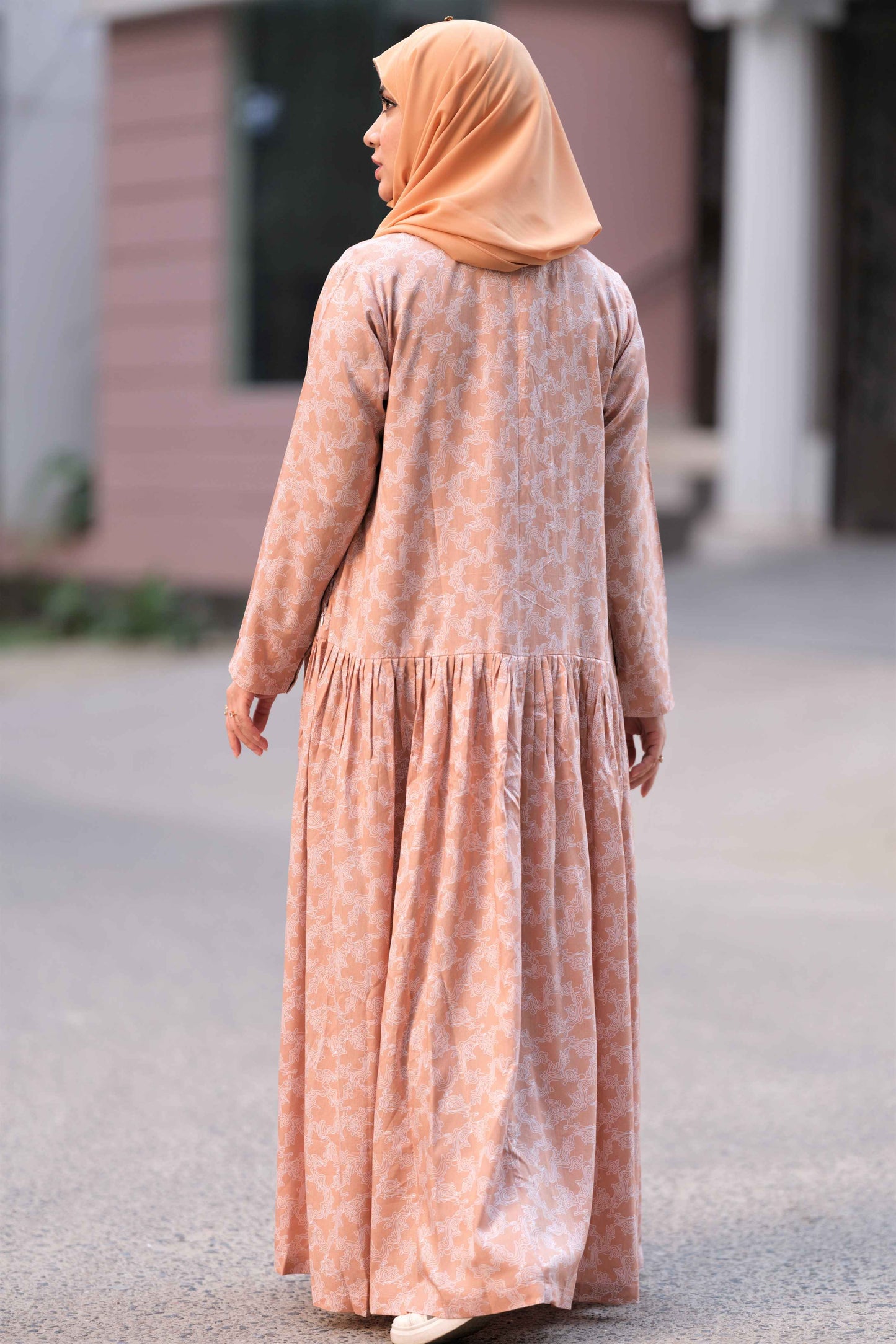 Sterling Abaya Brown - Modest Collection