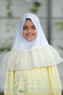 Baby Hijab White