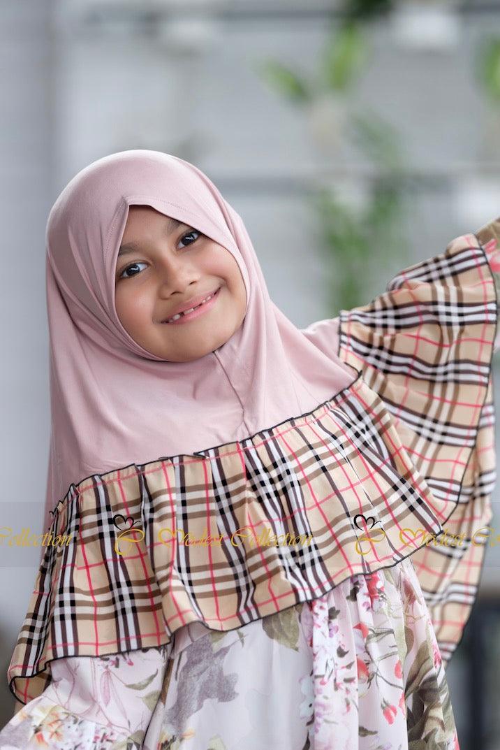 Baby Hijab burberry brown - Modest Collection