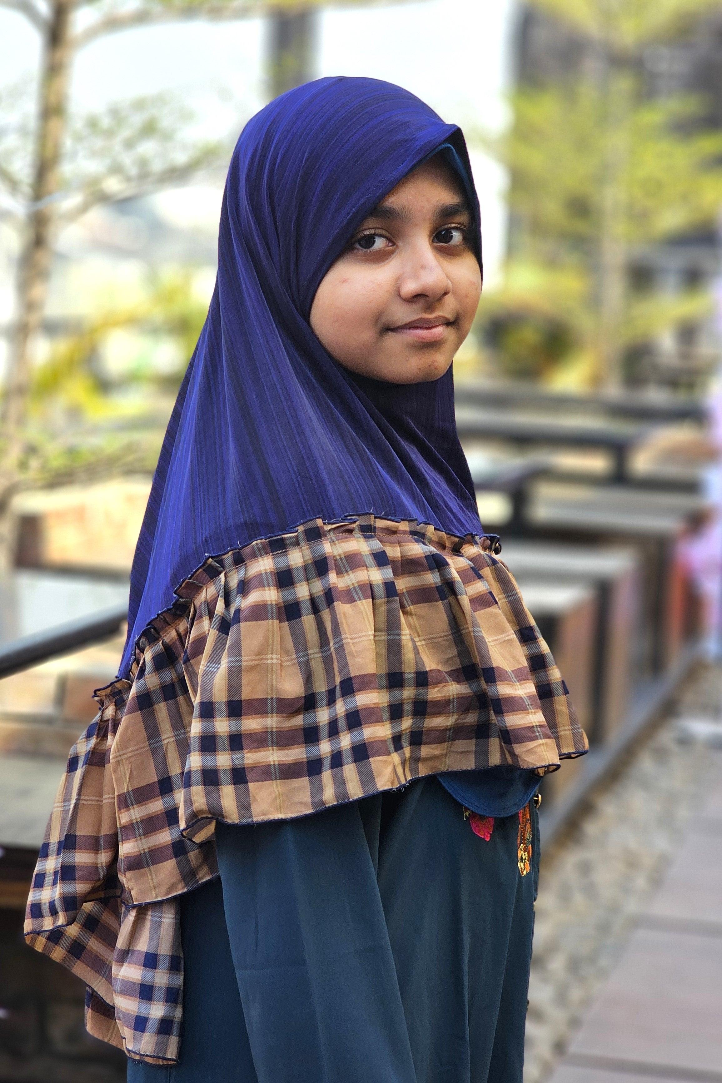 Baby Hijab Burberry printed Modest Collection