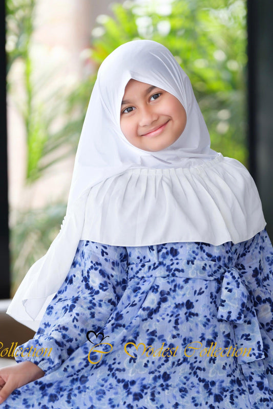 Baby Hijab White - Modest Collection