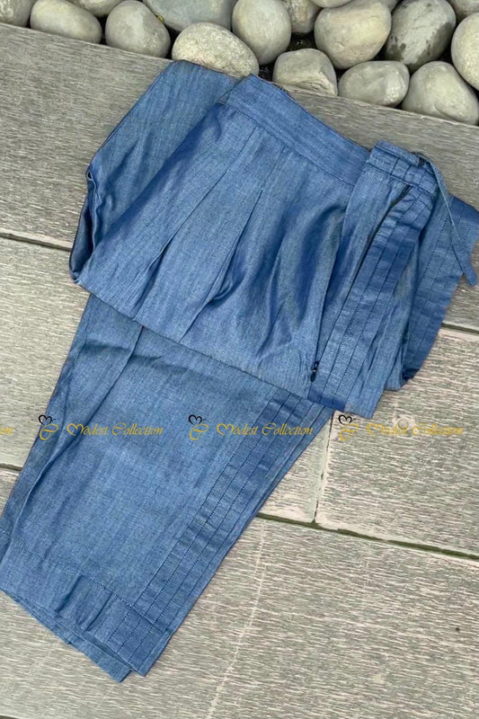 Denim Pants Blue - Modest Collection