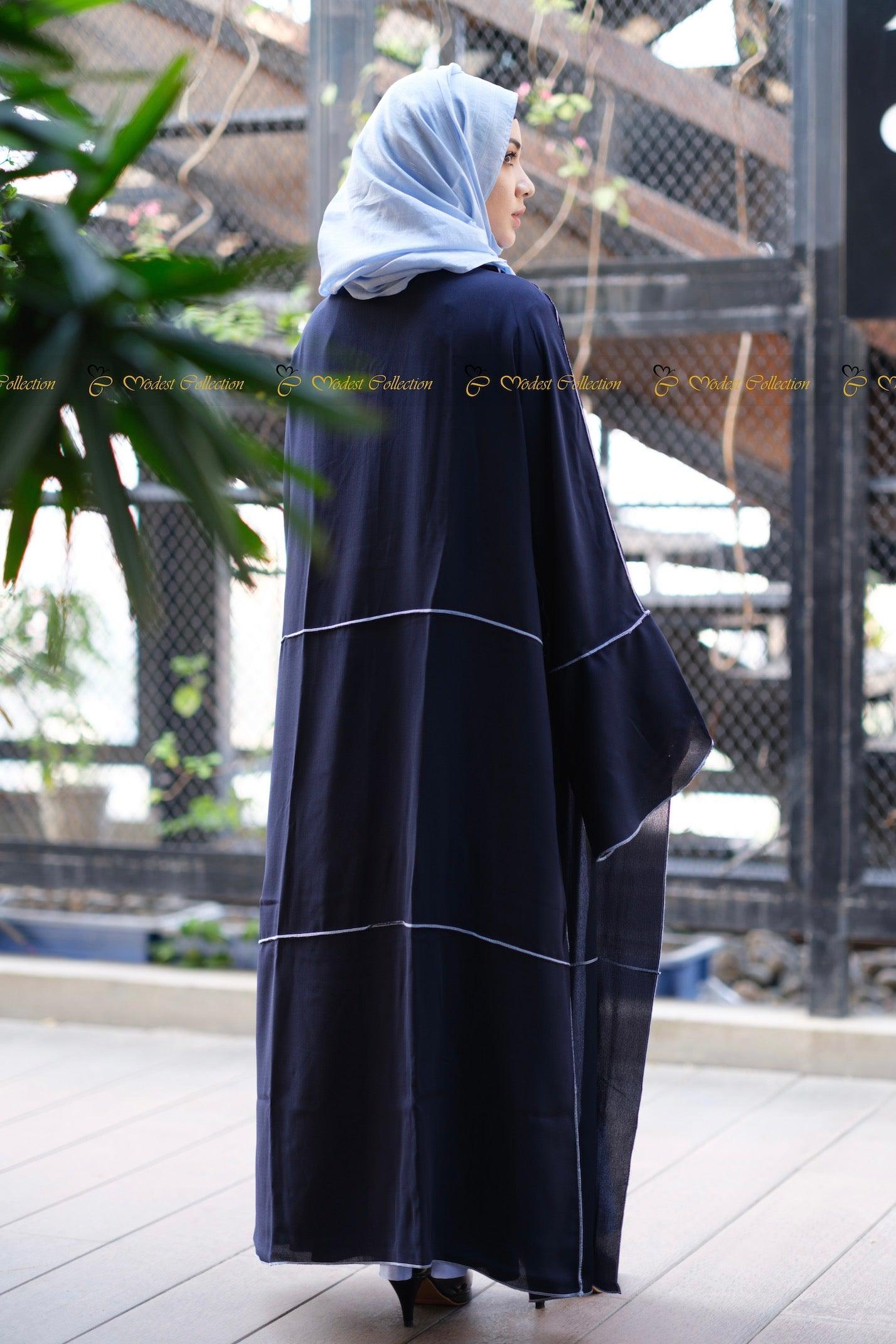 Emilia two piece Abaya with Shrug set - Modest Collection