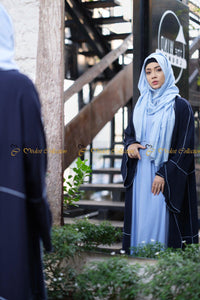 Emilia two piece Abaya with Shrug set - Modest Collection