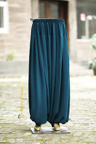 Harem Pants Teal - Modest Collection