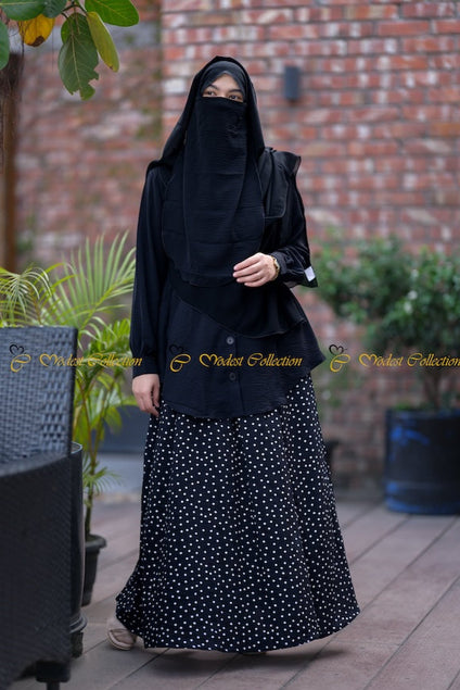 Ladies Formal Shirt Black for Summer (only Shirt)