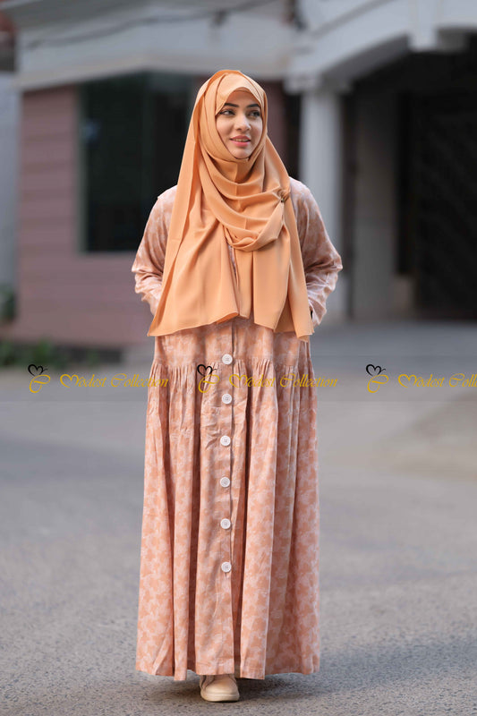 Sterling Abaya Brown - Modest Collection