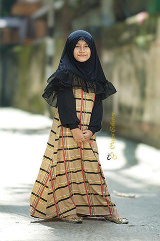 Little Tasmin Burqa checkered - Modest Collection