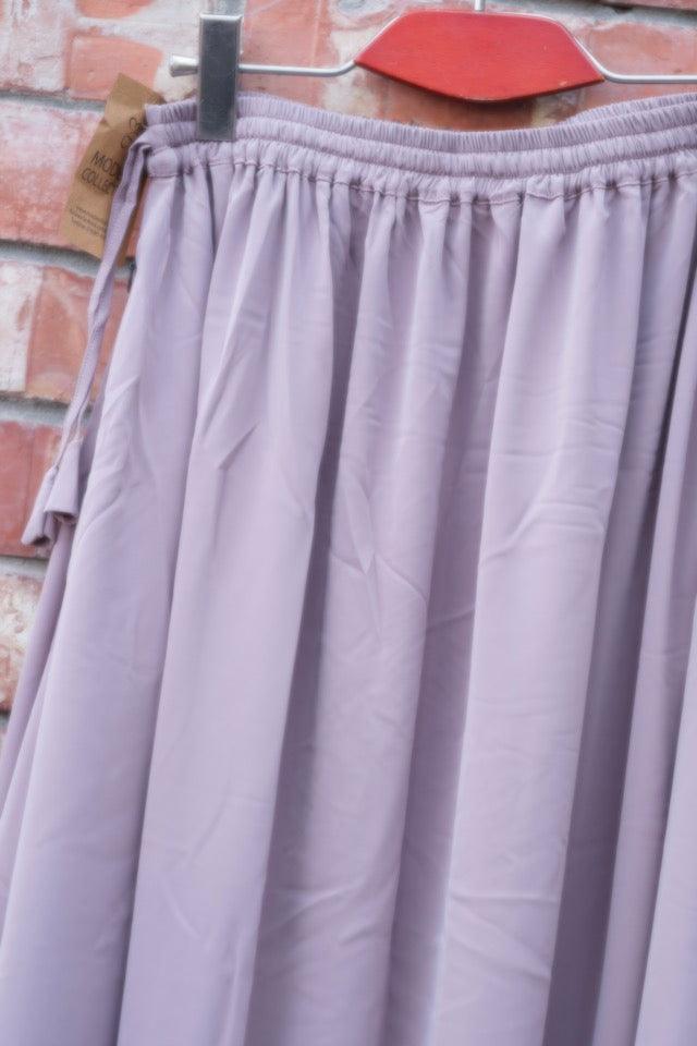 Long Skirt Taupe - Modest Collection