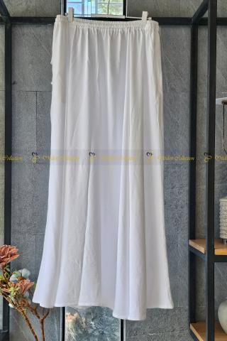 Long skirt White