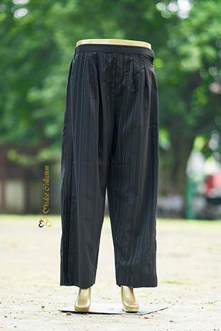 Pants pleated black - Modest Collection