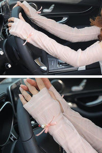 Finger coverage Arm Sleeves