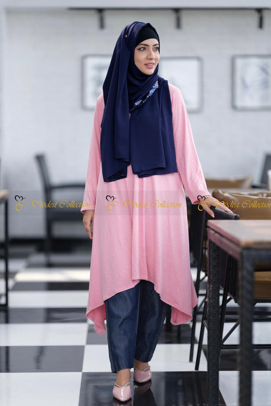 Peony Top Barbie Pink - Modest Collection