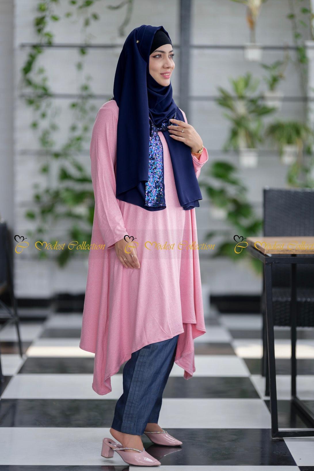 Peony Top Barbie Pink - Modest Collection