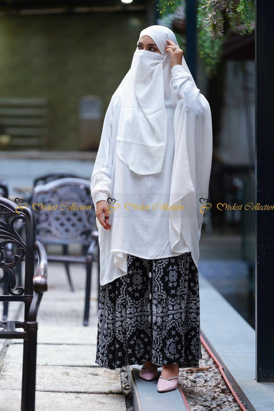 Prayer Jilbab White - Modest Collection