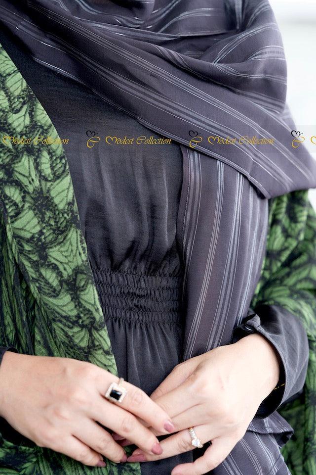 Roshny Abaya Green - Modest Collection