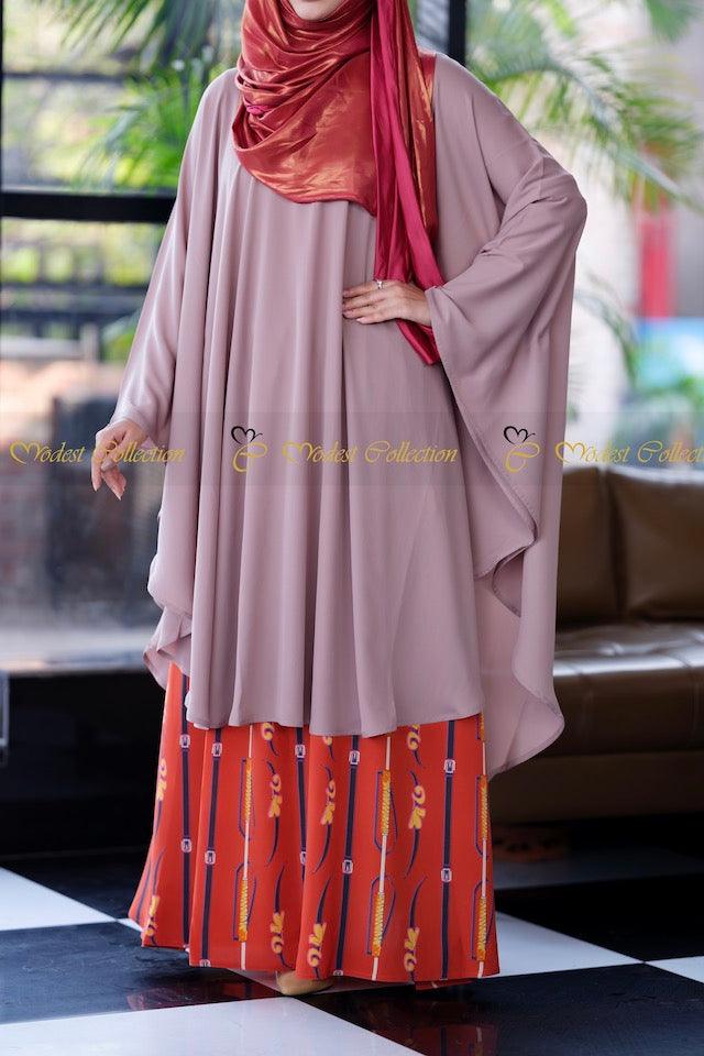 Short Kaftan Almond